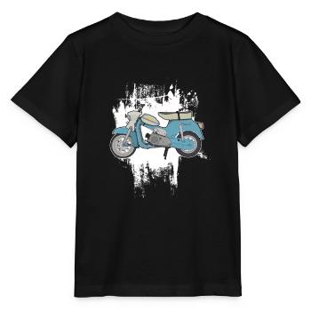 DS50 / Schwalbenfahrer / Ostalgie / Mofa Oldtimer - Stanley/Stella MINI CREATOR Kids’ T-Shirt - black - Front - Mikhail (115cm)