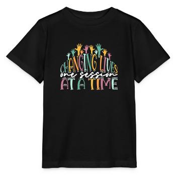 Leben in einer Sitzung nach der anderen verändern - Psychologie - Stanley/Stella Kinder T-Shirt MINI CREATOR  - Schwarz - Vorne - Mikhail (115cm)