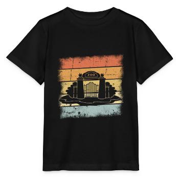 Zookeepers - Stanley/Stella MINI CREATOR Kids’ T-Shirt - black - Front - Mikhail (115cm)