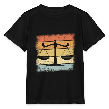 Rechtsanwalt Geschenk - Stanley/Stella Kinder T-Shirt MINI CREATOR  - Schwarz - Vorne - Mikhail (115cm)