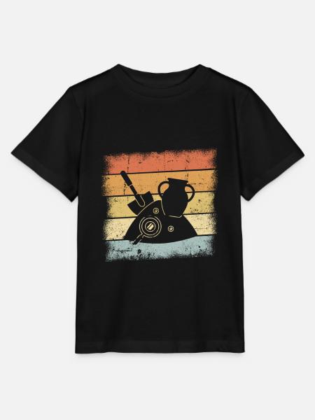 Archäologe - Stanley/Stella Kinder T-Shirt MINI CREATOR - Schwarz