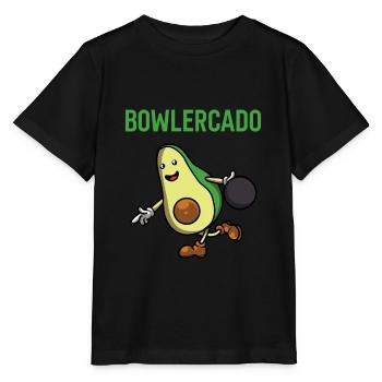 Bowling - Stanley/Stella Kinder T-Shirt MINI CREATOR  - Schwarz - Vorne - Mikhail (115cm)