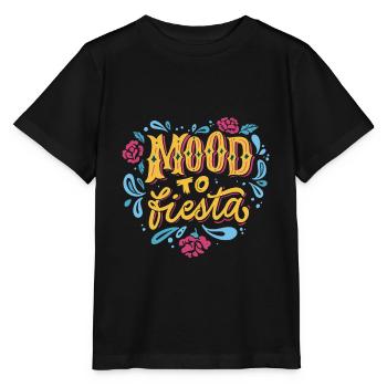 Mood to fiesta Mood to fiesta Geschenk Inspiration - Stanley/Stella Kinder T-Shirt MINI CREATOR  - Schwarz - Vorne - Mikhail (115cm)