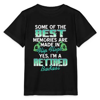 Les meilleurs souvenirs sont faits dans le thé Flip Flops - T-shirt bio MINI CREATOR Stanley/Stella Enfant - noir - Devant - Mikhail (115cm)