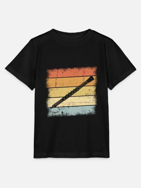 Oboe - Stanley/Stella Kinder T-Shirt MINI CREATOR  - Schwarz