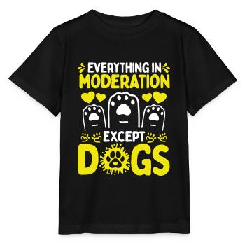 Dog Rescue Shelter Dogs Adopt Dogs Funny Dog - Stanley/Stella MINI CREATOR Kids’ T-Shirt - black - Front - Mikhail (115cm)
