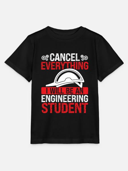 Funny Engineering Student Engineering School - Stanley/Stella Kinder T-Shirt MINI CREATOR - Schwarz