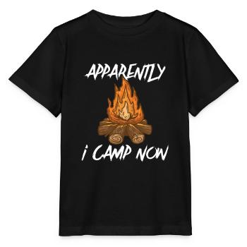 Scout Camping Outdoor Campfire Hiking Backpacking - Stanley/Stella Kinder T-Shirt MINI CREATOR  - Schwarz - Vorne - Mikhail (115cm)