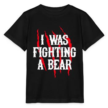 Bears Brown Bear Polar Bear Bear - Stanley/Stella MINI CREATOR Kids’ T-Shirt - black - Front - Mikhail (115cm)
