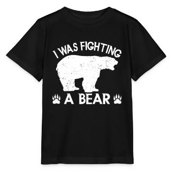 Bears Brown Bear Polar Bear Bear - Stanley/Stella MINI CREATOR Kids’ T-Shirt - black - Front - Mikhail (115cm)