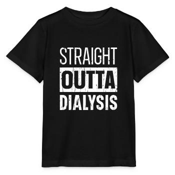 Dialyse directe - Filtrage du sang - T-shirt bio MINI CREATOR Stanley/Stella Enfant - noir - Devant - Mikhail (115cm)