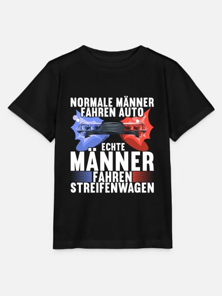 Polizei Polizist - Stanley/Stella Kinder T-Shirt MINI CREATOR - Schwarz