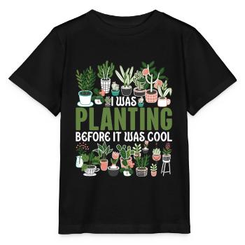 Planting Plants I love my garden Gartena - Stanley/Stella MINI CREATOR Kids’ T-Shirt - black - Front - Mikhail (115cm)