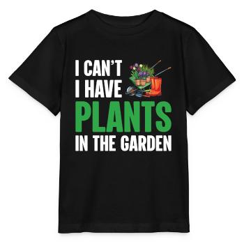 Planting Plants Lifestyle Succulents Gardenar - Stanley/Stella MINI CREATOR Kids’ T-Shirt - black - Front - Mikhail (115cm)