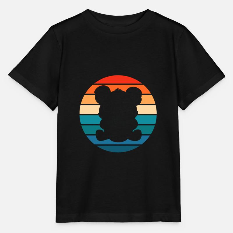 Koala Baby Retro Australien Beuteltier - Stanley/Stella Kinder T-Shirt MINI CREATOR  - Schwarz