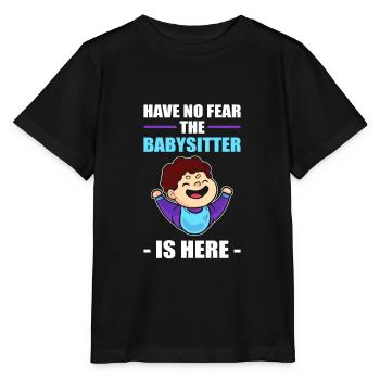 Babysitter Aufpasser Babysitten Babyfüße Hüten Erz - Stanley/Stella Kinder T-Shirt MINI CREATOR  - Schwarz - Vorne - Mikhail (115cm)