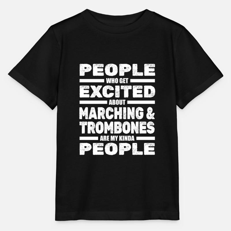 Trombone - T-shirt bio MINI CREATOR Stanley/Stella Enfant - noir