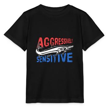 Pêche Agressive Sensible Cadeau - T-shirt bio MINI CREATOR Stanley/Stella Enfant - noir - Devant - Mikhail (115cm)