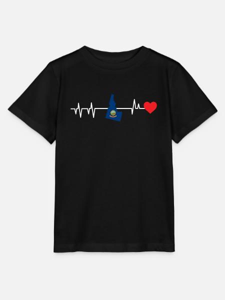 Idaho - Stanley/Stella Kinder T-Shirt MINI CREATOR  - Schwarz