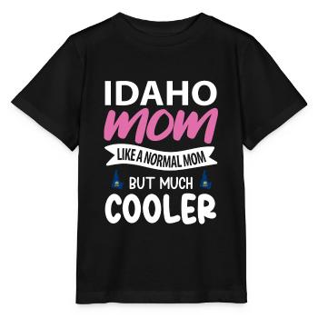 Idaho - T-shirt bio MINI CREATOR Stanley/Stella Enfant - noir - Devant - Mikhail (115cm)