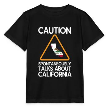 Californie - T-shirt bio MINI CREATOR Stanley/Stella Enfant - noir - Devant - Mikhail (115cm)