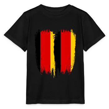 Germany Flag Germany - Stanley/Stella MINI CREATOR Kids’ T-Shirt - black - Front - Mikhail (115cm)