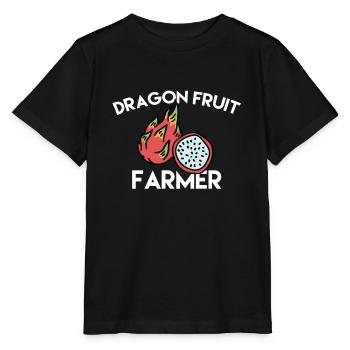 Producteur de fruits du dragon - T-shirt bio MINI CREATOR Stanley/Stella Enfant - noir - Devant - Mikhail (115cm)