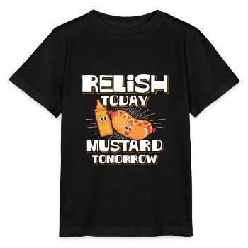 Cadeau du matin à la moutarde - T-shirt bio MINI CREATOR Stanley/Stella Enfant - noir - Devant - Mikhail (115cm)