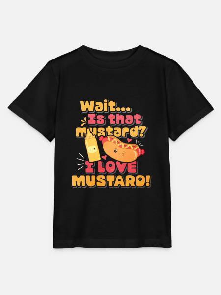 Senf Morgen Geschenk - Stanley/Stella Kinder T-Shirt MINI CREATOR - Schwarz