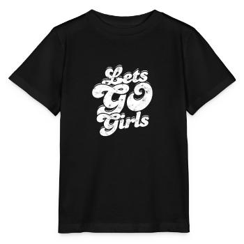 Let's Go Girls - Brautjungfer Romantische Hochzeit - Stanley/Stella Kinder T-Shirt MINI CREATOR  - Schwarz - Vorne - Mikhail (115cm)