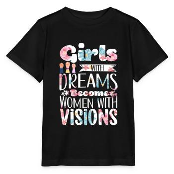 Feminist Women's Rights Female - Stanley/Stella MINI CREATOR Kids’ T-Shirt - black - Front - Mikhail (115cm)