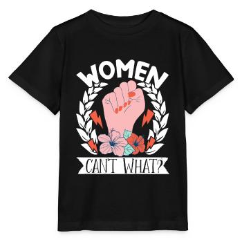 Feminist Women's Rights Female - Stanley/Stella MINI CREATOR Kids’ T-Shirt - black - Front - Mikhail (115cm)