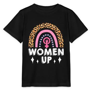 Feminist Women's Rights Female - Stanley/Stella MINI CREATOR Kids’ T-Shirt - black - Front - Mikhail (115cm)