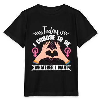 Feminist Women's Rights Female - Stanley/Stella MINI CREATOR Kids’ T-Shirt - black - Front - Mikhail (115cm)