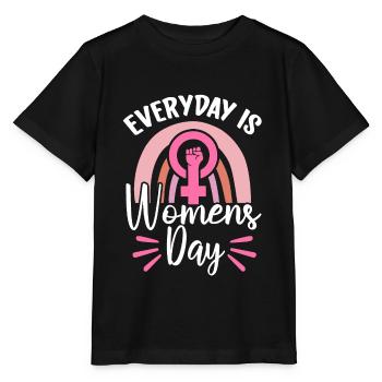 Feminist Women's Rights Female - Stanley/Stella MINI CREATOR Kids’ T-Shirt - black - Front - Mikhail (115cm)