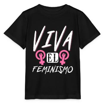 Feminist Women's Rights Female - Stanley/Stella MINI CREATOR Kids’ T-Shirt - black - Front - Mikhail (115cm)