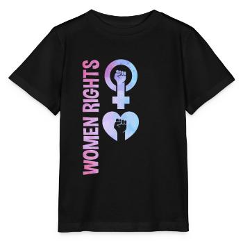 Droits des femmes féministes Femmes - T-shirt bio MINI CREATOR Stanley/Stella Enfant - noir - Devant - Mikhail (115cm)