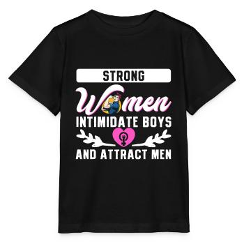 Feminist Women's Rights Female - Stanley/Stella MINI CREATOR Kids’ T-Shirt - black - Front - Mikhail (115cm)