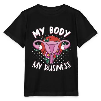 Feminist Women's Rights Female - Stanley/Stella MINI CREATOR Kids’ T-Shirt - black - Front - Mikhail (115cm)