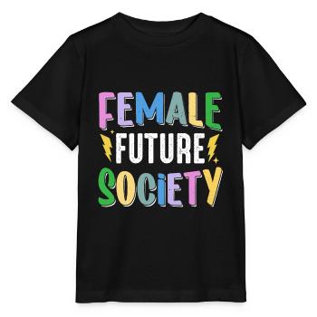 Feminist Women's Rights Female - Stanley/Stella MINI CREATOR Kids’ T-Shirt - black - Front - Mikhail (115cm)