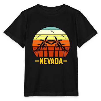 Nevada forscher geschenk - Stanley/Stella Kinder T-Shirt MINI CREATOR  - Schwarz - Vorne - Mikhail (115cm)