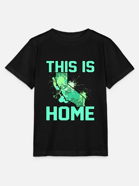 California Home Geschenk - Stanley/Stella Kinder T-Shirt MINI CREATOR - Schwarz