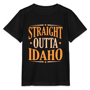 Directement de Idaho Gift - T-shirt bio MINI CREATOR Stanley/Stella Enfant - noir - Devant - Mikhail (115cm)