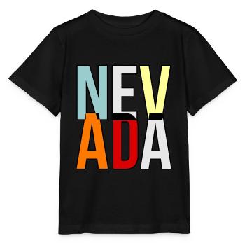 Cadeau de vie nevada - T-shirt bio MINI CREATOR Stanley/Stella Enfant - noir - Devant - Mikhail (115cm)