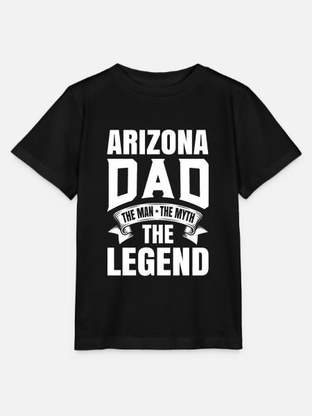 Arizona-vati-geschenk - Stanley/Stella Kinder T-Shirt MINI CREATOR  - Schwarz