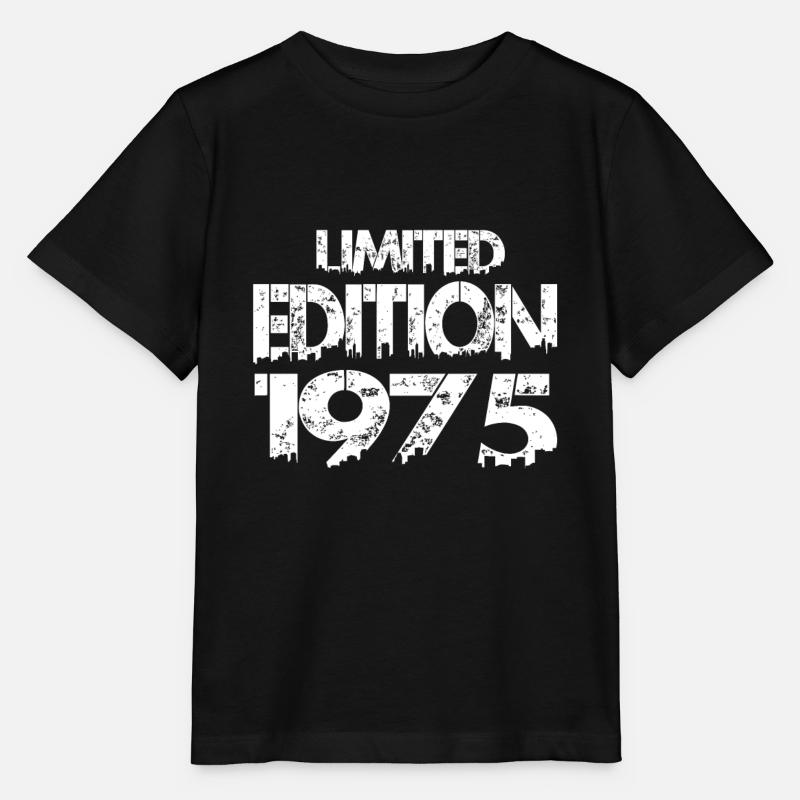 Limited Edition 1975 - Stanley/Stella Kinder T-Shirt MINI CREATOR  - Schwarz