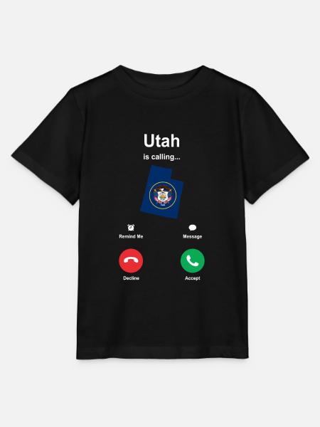 Utah - Stanley/Stella Kinder T-Shirt MINI CREATOR - Schwarz