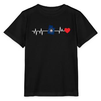 Utah - Stanley/Stella Kinder T-Shirt MINI CREATOR  - Schwarz - Vorne - Mikhail (115cm)