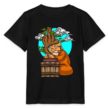 Arbres miniatures Bonsaï Majeur - T-shirt bio MINI CREATOR Stanley/Stella Enfant - noir - Devant - Mikhail (115cm)