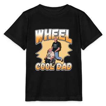Handicap Wheelchair Design for an Amputation - Stanley/Stella MINI CREATOR Kids’ T-Shirt - black - Front - Mikhail (115cm)